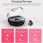 X7 Bluetooth 4.1 Mini Invisible Wireless Sports Bluetooth Earphone with Charging Box (White) - 8