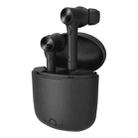 HI Bluetooth 5.0 Mini Business Style True Wireless Sports Bluetooth Earphone with Charging Box(Black) - 1