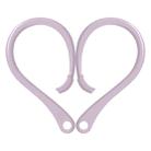 For AirPods 1 / 2 / Pro Anti-lost Silicone Earphone Ear-hook(Purple) - 1