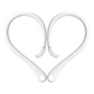 For AirPods 1 / 2 / Pro Anti-lost Silicone Earphone Ear-hook(White) - 1