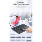 DUX DUCIS For iPad 10.2 & 10.5 inch Detachable Touch Bluetooth Keyboard PU Leather + Silicone Tablet Case with Smart Sleep & Wake-up / Pen Slot / Bracket(Black) - 13