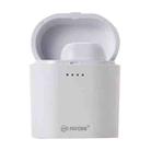 WK P6 Unilateral Bluetooth Earphone with Charging Case (White) - 1