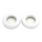 1 Pair For Monster DNA Pro Headset Cushion Sponge Cover Earmuffs Replacement Earpads (White) - 1