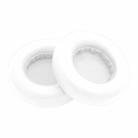 1 Pair For Monster DNA Pro Headset Cushion Sponge Cover Earmuffs Replacement Earpads (White) - 2