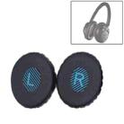 1 Pair For Bose OE2 / OE2i / SoundTrue Headset Cushion Sponge Cover Earmuffs Replacement Earpads(Black Blue) - 1