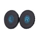 1 Pair For Bose OE2 / OE2i / SoundTrue Headset Cushion Sponge Cover Earmuffs Replacement Earpads(Black Blue) - 2