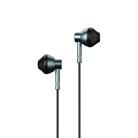 REMAX RM-201 In-Ear Stereo Metal Music Earphone with Wire Control + MIC, Support Hands-free(Tarnish) - 1