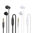 REMAX RM-208 In-Ear Stereo Sleep Earphone with Wire Control + MIC, Support Hands-free(Black) - 2
