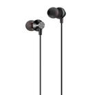 REMAX RM-560 Type-C In-Ear Stereo Metal Music Earphone with Wire Control + MIC, Support Hands-free, Not For Samsung Phones(Black) - 1