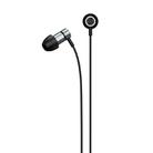 REMAX RM-630 3.5mm Gold Pin In-Ear Stereo Metal Music Earphone with Wire Control + MIC, Support Hands-free (Tarnish) - 1