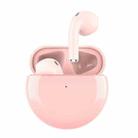 mini Q2 Bluetooth 5.0 Touch Wireless Bluetooth Earphone with Charging Box, Support Call & Siri & Cancel Dial (Pink) - 1