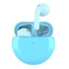 mini Q2 Bluetooth 5.0 Touch Wireless Bluetooth Earphone with Charging Box, Support Call & Siri & Cancel Dial (Blue) - 1