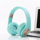 A1 Bluetooth 4.2 Candy Color Super Base Bluetooth Headphone, Support Music Play & Switching & Volume Control & Answer(Mint Green) - 1