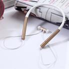 BT-790 Bluetooth 4.2 Hanging Neck Design Bluetooth Headset, Support Music Play & Switching & Volume Control & Answer(Gold) - 1