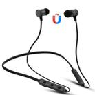 BT-890 Bluetooth 4.2 Hanging Neck Design Bluetooth Headset, Support Music Play & Switching & Volume Control & Answer(Black) - 1