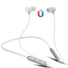 BT-900 Bluetooth 4.2 Hanging Neck Design Bluetooth Headset, Support Music Play & Switching & Volume Control & Answer(Silver) - 1