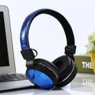 S36 Bluetooth 4.2 Bluetooth Headphone, Support Music Play & Switching & Volume Control & Answer(Blue) - 1