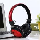 S36 Bluetooth 4.2 Bluetooth Headphone, Support Music Play & Switching & Volume Control & Answer(Red) - 1