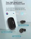 [HK Warehouse] Blackview AirBuds 1 TWS Noise Cancelling Wireless Bluetooth Earphone with Charging Box, Support Auto Pairing & Auto Play Music & Voice Assistant(Black) - 8