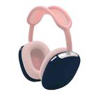 A Pair Full Coverage Anti-scratch Silicone Headphone Protective Case for AirPods Max(Dark Blue) - 1