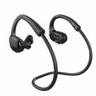 ZEALOT H8 CVC6.0 Noise Reduction Neck-mounted Sports Waterproof Bluetooth Earphone, Support Call & APP Control (Black) - 1