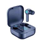 ES1 Bluetooth 5.1 TWS Digital Display Touch Wireless Bluetooth Earphone with Charging Box(Blue) - 1