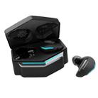 Langsdom G30 5.0 TWS No Delay Gaming Music Wireless Bluetooth Earphone with Charging Box(Black) - 1