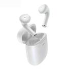 JOYROOM JR-T13 Bluetooth 5.0 Bilateral TWS Noise Cancelling Wireless Earphone with Charging Box (White) - 1