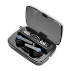 M19 Bluetooth 5.1 TWS Digital Display Wireless Bluetooth Earphone with Charging Box, Support Touch & Siri & Battery Display (Black) - 1