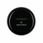 awei T17 Bluetooth V5.0 Ture Wireless Sports TWS Headset with Charging Case(Black) - 3
