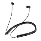 WK V15 Magnetic Neck-mounted Wireless Bluetooth 5.0 Sports Earphone Support TF Card (Black) - 1