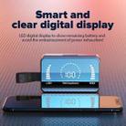 HAMTOD H3 Bluetooth 5.0 TWS Touch LED Digital Display Mirror Screen True Wireless Earphone with Charging Box (Black) - 5