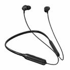 M61 Bluetooth 5.1 Business Sport Magnetic Metal Stereo Neck-mounted Bluetooth Earphone(Black) - 1