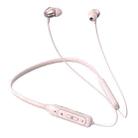 M61 Bluetooth 5.1 Business Sport Magnetic Metal Stereo Neck-mounted Bluetooth Earphone(Pink) - 1