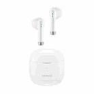 USAMS-IA04 Zero Sense Series Wireless Bluetooth 5.0 Mini TWS Earphone with Charging Box (White) - 1