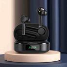 MI4 Bluetooth 5.0 LED Digital Display Intelligent Noise Reduction True Wireless Bluetooth Earphone (Black) - 1