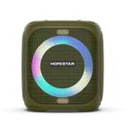 HOPESTAR Party100 Bluetooth 5.0 Portable Waterproof Wireless Bluetooth Speaker with Mobile Charging Function (Green) - 1