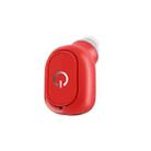 H58 Bluetooth 4.1 Single In-ear Invisible Wireless Bluetooth Earphone(Red) - 1