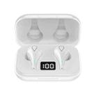 Lenovo LP3 Bluetooth 5.0 TWS Wireless Earphone with Charging Box & LED Display(White) - 1