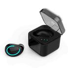 M-B8 Bluetooth 5.0 Mini Invisible In-ear Stereo Wireless Bluetooth Earphone with Charging Box (Black) - 1