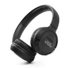 JBL T510BT Bluetooth 5.0 HIFI Music Wireless Bluetooth Headset with Mic (Black) - 1