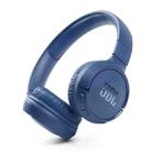 JBL T510BT Bluetooth 5.0 HIFI Music Wireless Bluetooth Headset with Mic (Blue) - 1