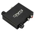 YP025 192KHz SPDIF / Optical / Toslink / Coaxial to 3.5mm and RCA DAC Tuning Digital-analog Converter - 1