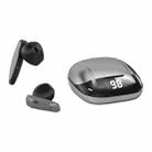 V58 Bluetooth 5.0 TWS Digital Display Sports Bluetooth Earphone (Silver) - 2