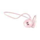 M-1 Back-mounted Touch Noise Reduction Bone Conduction Bluetooth Earphone with Detachable Microphone (Pink) - 1