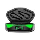 Wireless Bluetooth Game Earphone with Intelligent Noise Reduction & Charging Compartment (Black) - 1