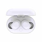 KONKA KT10C Dual-mic Call Noise Reduction Touch Bluetooth Earphone with Charging Box, Support Siri & Master-slave Switching(White) - 1