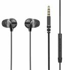 ROCK 3.5mm Stereo Music In Ear Wired Earphone(Tarnish) - 1