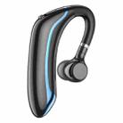 Langsdom BN04 Intelligent Noise Reduction 180 Degree Rotatable Single Hanging-ear Bluetooth Earphone, Support for Call(Blue) - 1