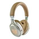 TM061 Foldable Bluetooth 5.0 Wireless Headset, Support TF Card (Gold) - 1